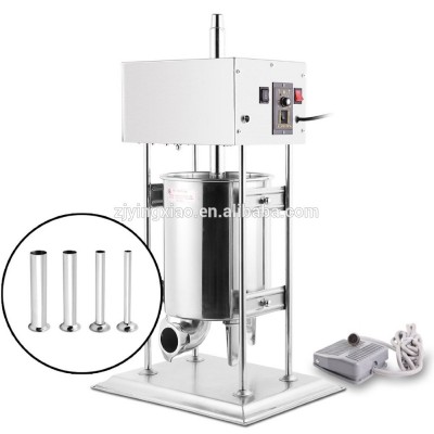 15L  wholesale electric hot dog sausage making machine / automatic sausage filling filler machine